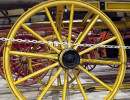 1850 hand drawn hook and ladder wagon 3