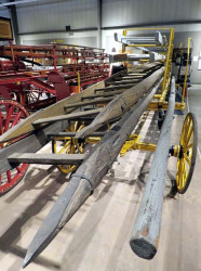 1850 hand drawn hook and ladder wagon 6