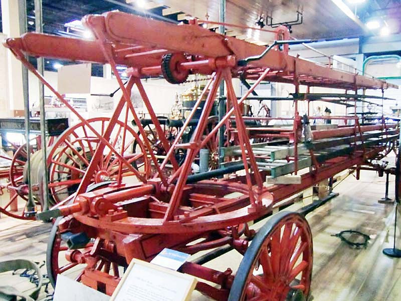 1888 hayes lafrance 55 ft areial ladder
