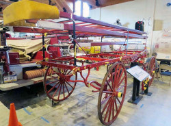 1888 hand drawn ladder wagon 1