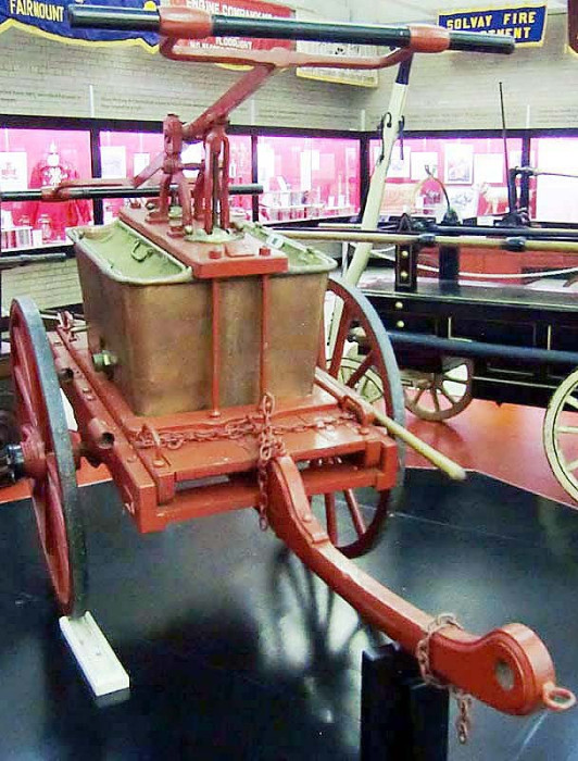 1890 ca. portable hand pump and cart 2