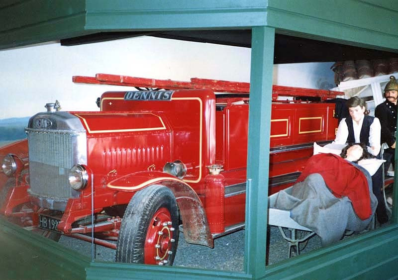 1923 dennis rescue display